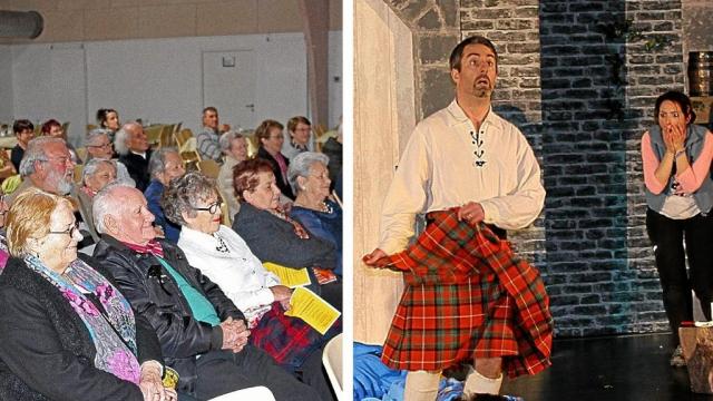 Théâtre : Frousses écossaises chez les seniors – Ouest France 28/03/2017